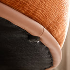 Underside detail of the Oversized L-Shape Sofa showing the sturdy base and non-slip foot for stability and floor protection.