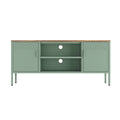 Landen 47' Metal Storage Cabinet in Sage Green