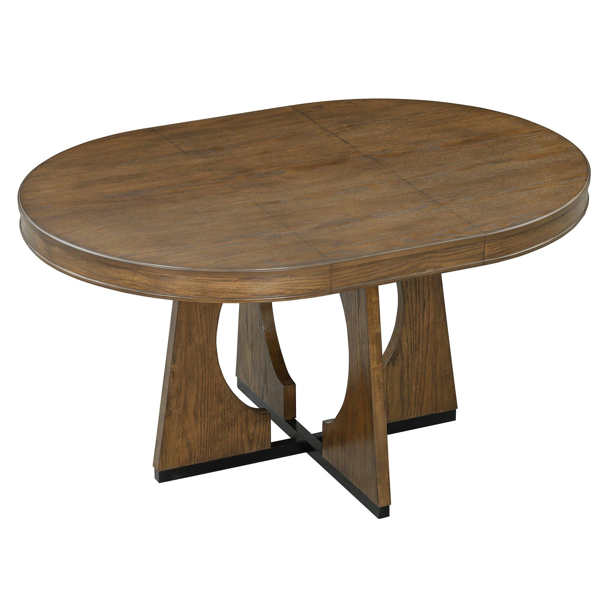 TREXM Extendable Dining Table Set for 4 with Chairs.