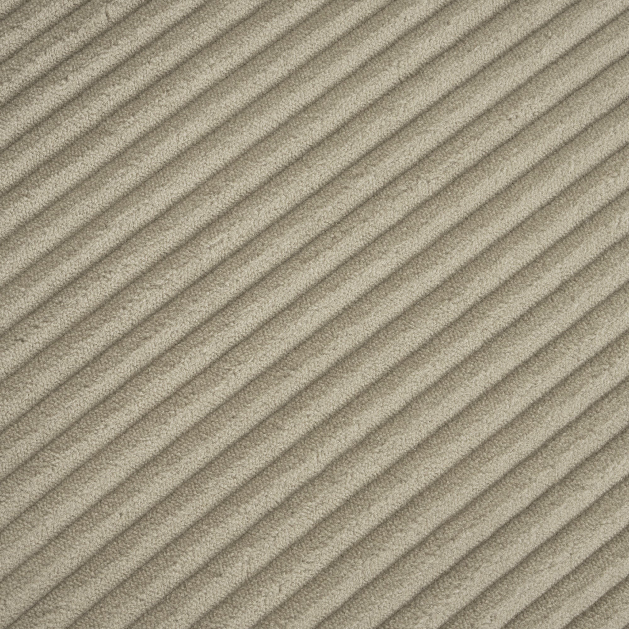 Brown Corduroy Modular Sofa - Adjustable Pillows | Durable close-up of soft ribbed corduroy fabric texture in warm brown tone for tactile comfort.