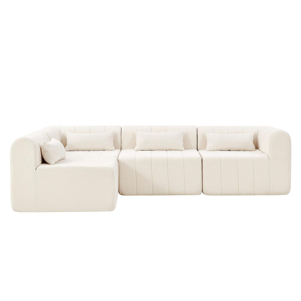 145.5 Inch Modular Sectional Sofa for Living Room.