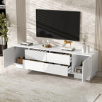 70.8'' Modern TV Stand for 75 Inch TVs - Stylish Storage Solution.