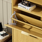 Hidden Shoe Storage Cabinet for Entryways