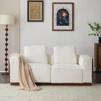 CHITA Modular Sectional Sofa 2-Seater in Beige.