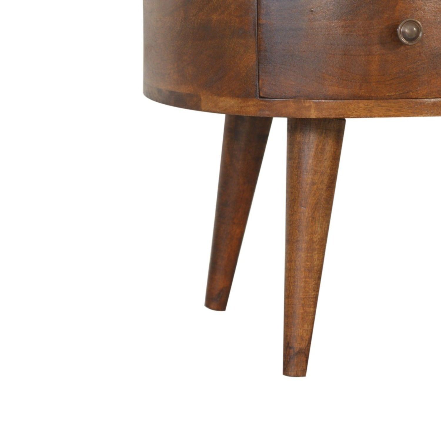 Chestnut Wave Coffee Table.