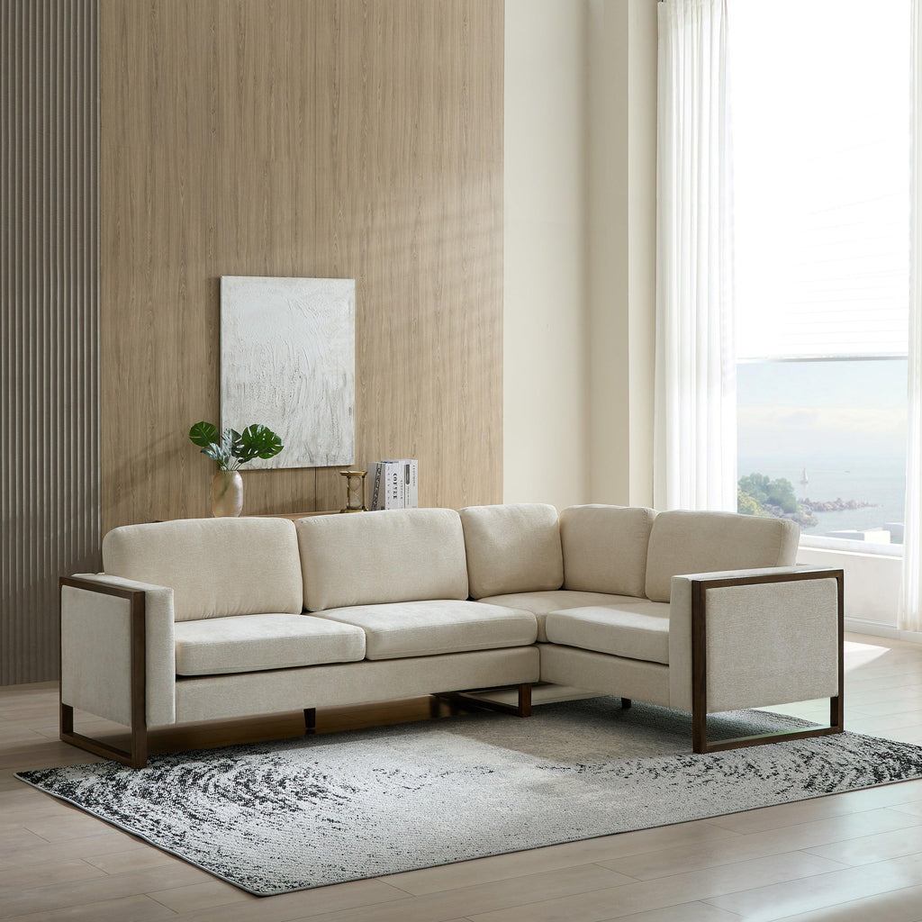 Otis L Shaped Sectional Sofa for Living Rooms and Offices.
