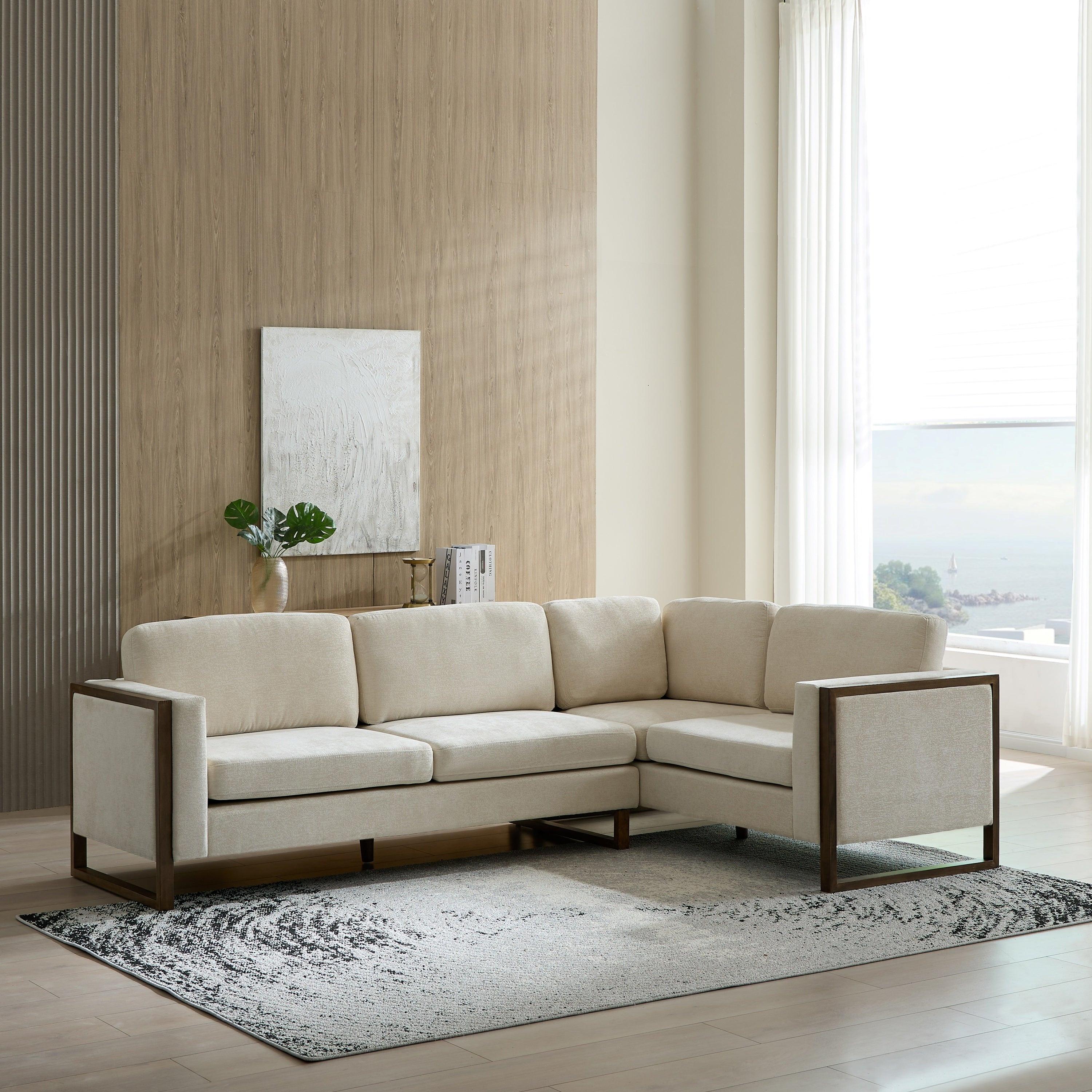 Otis L Shaped Sectional Sofa for Living Rooms and Offices.