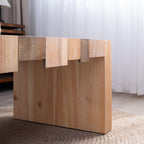 Modern Rustic Coffee Table – 48.2' Rectangular Center Table for Living Room.