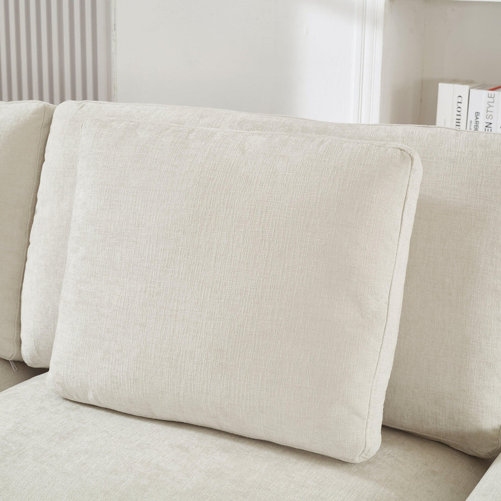 Modular Sectional Sofa with Storage for Living Room.