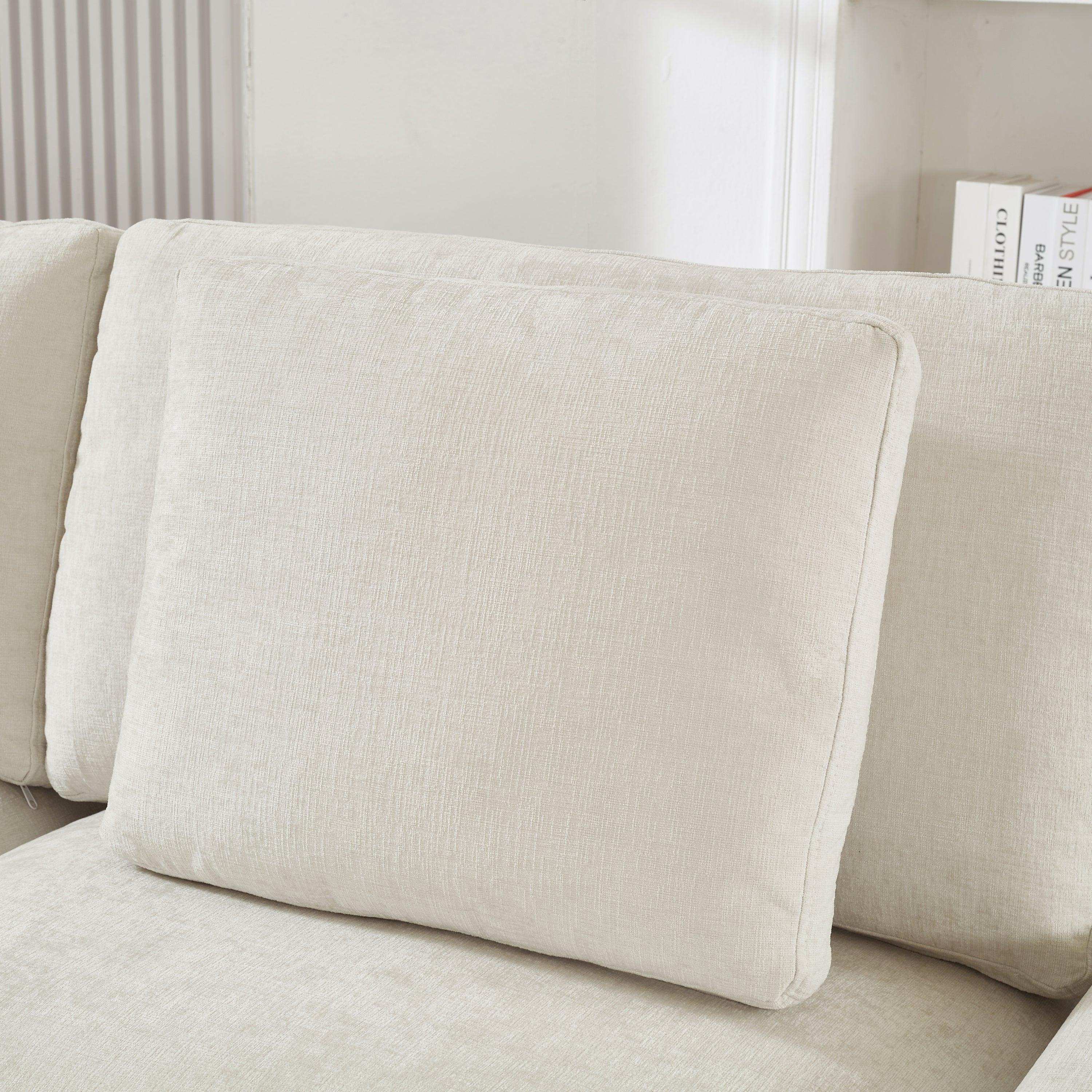 Modular Sectional Sofa with Storage for Living Room.
