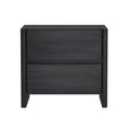 Linda 24' Nightstand in Charcoal Gray (2-Drawer)