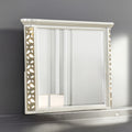 Cinderella Traditional LED Mirror with Decorative Edge in Beige