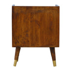 Manila Gold One Drawer nightstand.