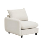 99-Inch 3-Piece Modular Sectional Sofa for Optimal Comfort.