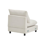 99-Inch 3-Piece Modular Sectional Sofa for Optimal Comfort.