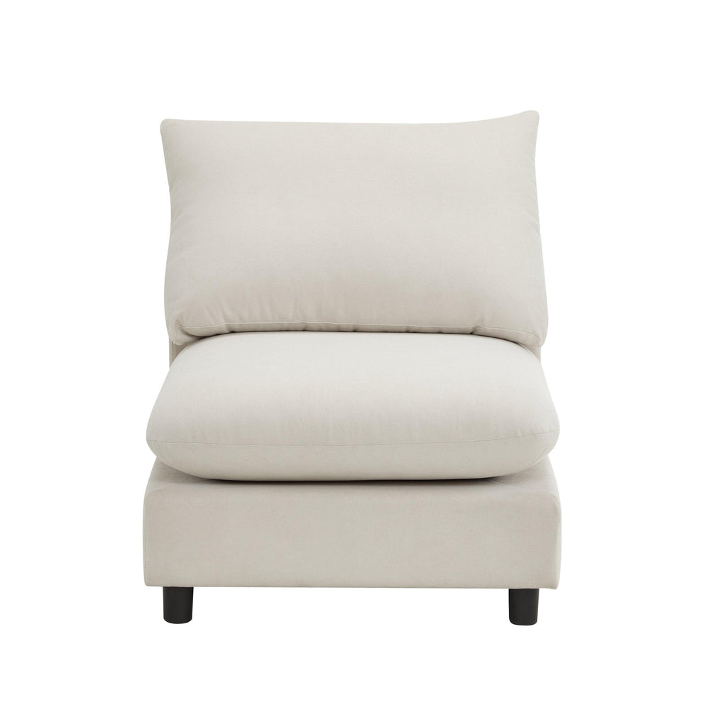 99-Inch 3-Piece Modular Sectional Sofa for Optimal Comfort.
