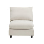 99-Inch 3-Piece Modular Sectional Sofa for Optimal Comfort.