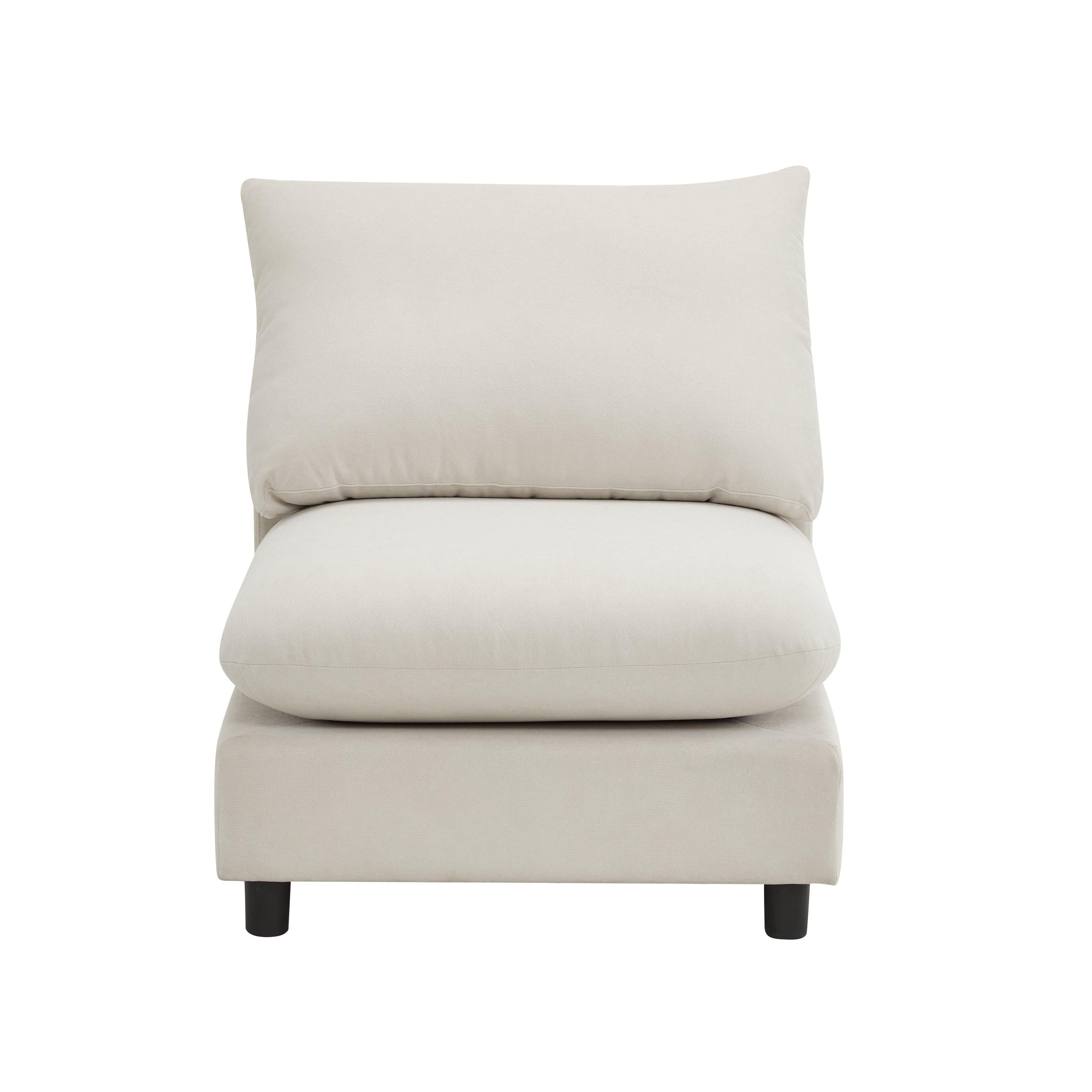 99-Inch 3-Piece Modular Sectional Sofa for Optimal Comfort.