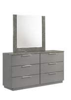 Elara Dresser with Two-Tone Finish and Ample Storage.