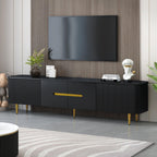 Minimalist TV Stand for 85 Inch TVs - Spacious Media Console.