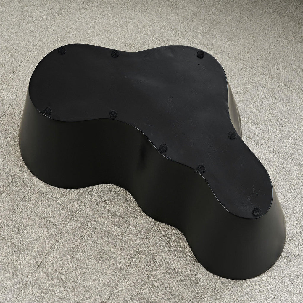 50 Inch Unique Shape Coffee Table for Living Room.