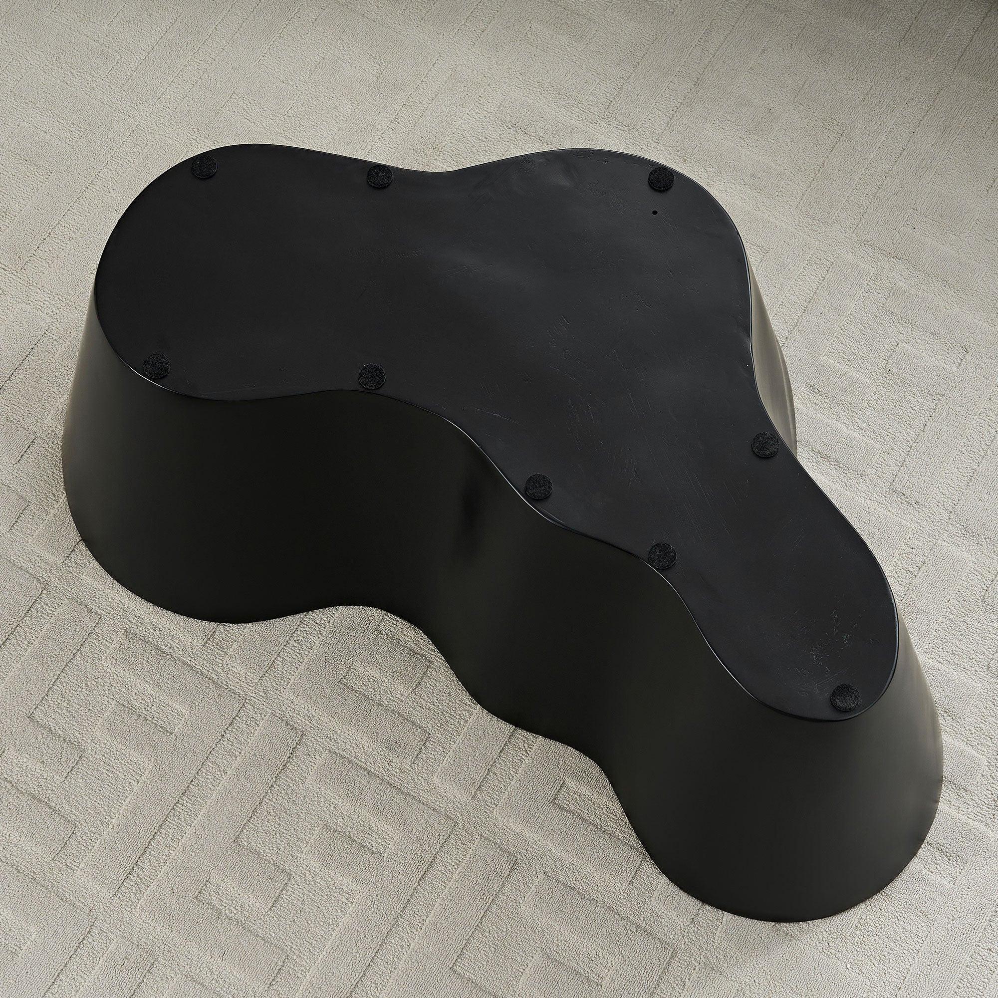 50 Inch Unique Shape Coffee Table for Living Room.