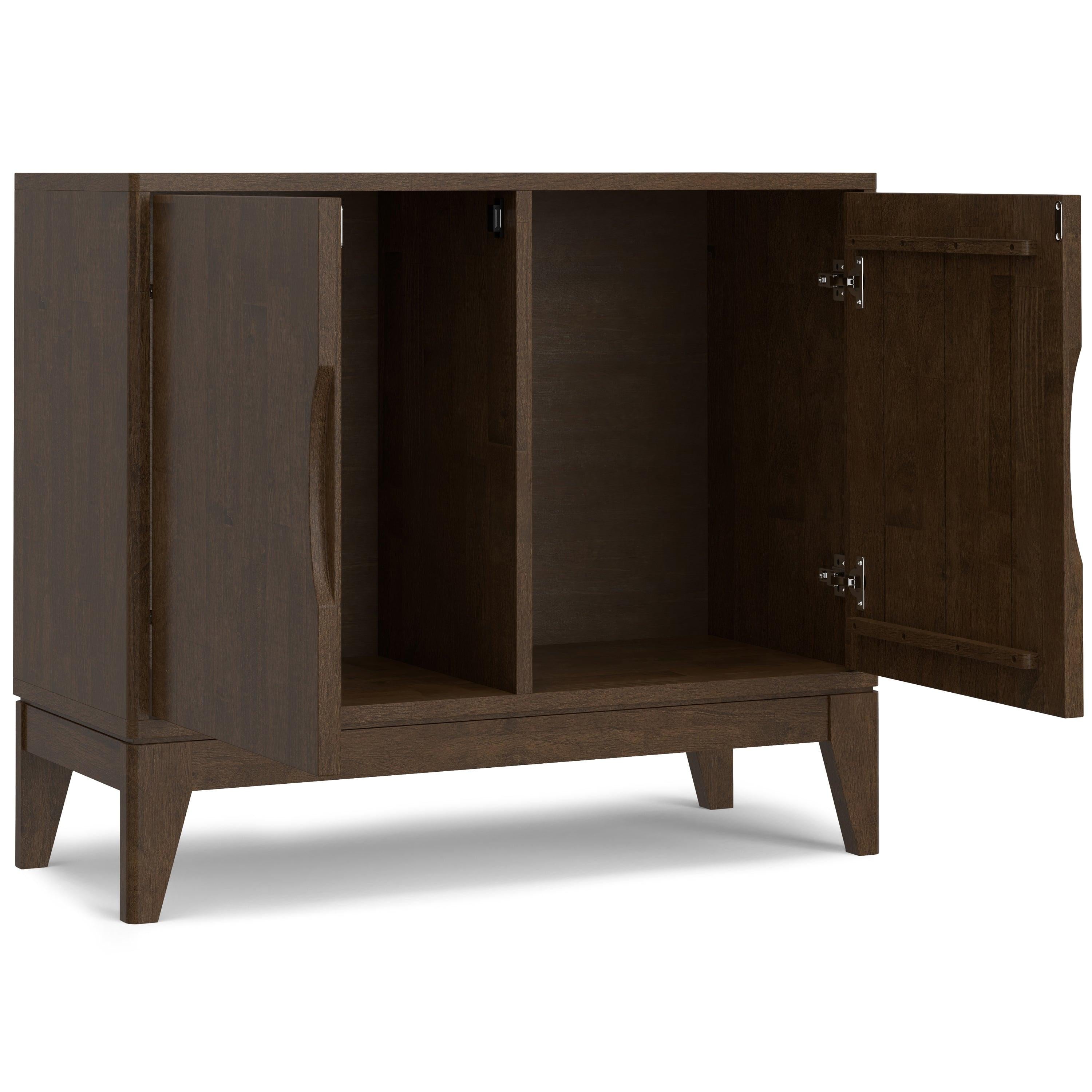 Walnut Brown Sideboard Buffet - Harper 2 Door Design.