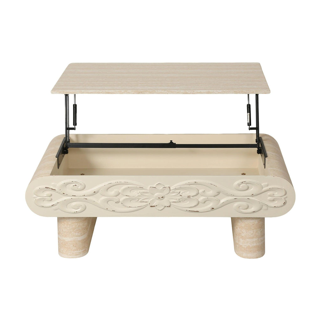 Lift Top Coffee Table with Storage for Modern Spaces.