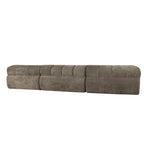 122' Modern L-Shaped Sectional Sofa with Chaise Lounge.
