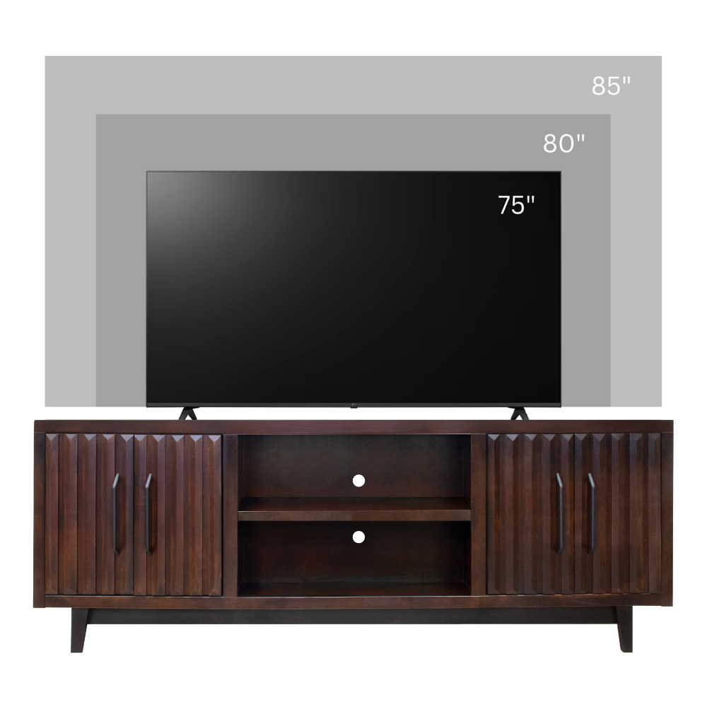 Radiance 75 inch TV Stand for TVs up to 85 inches