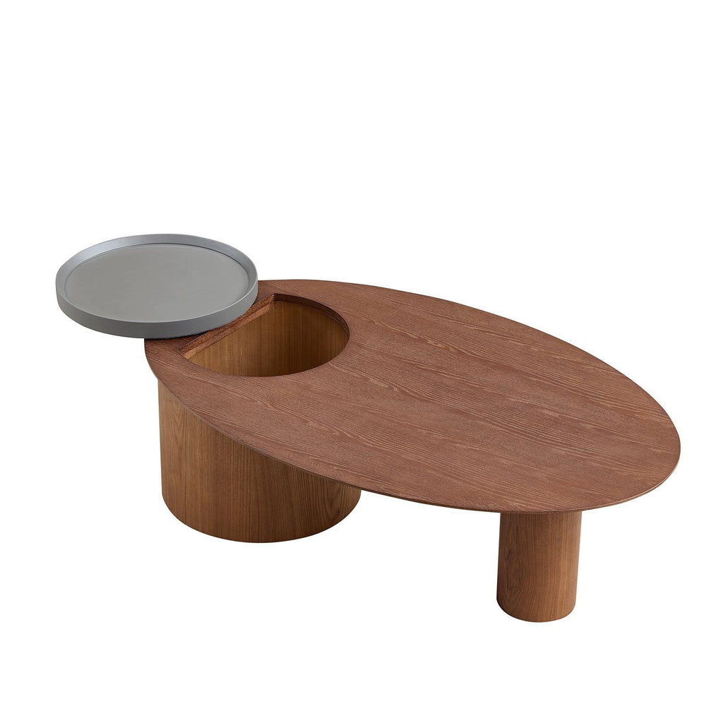 Modern Oval Luxury Coffee Table for Living Room.