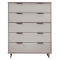 Granville 38' Chest in Light Gray (5-Drawer)