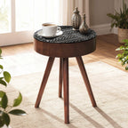 15.7-inch Round Side Table for Compact Spaces.