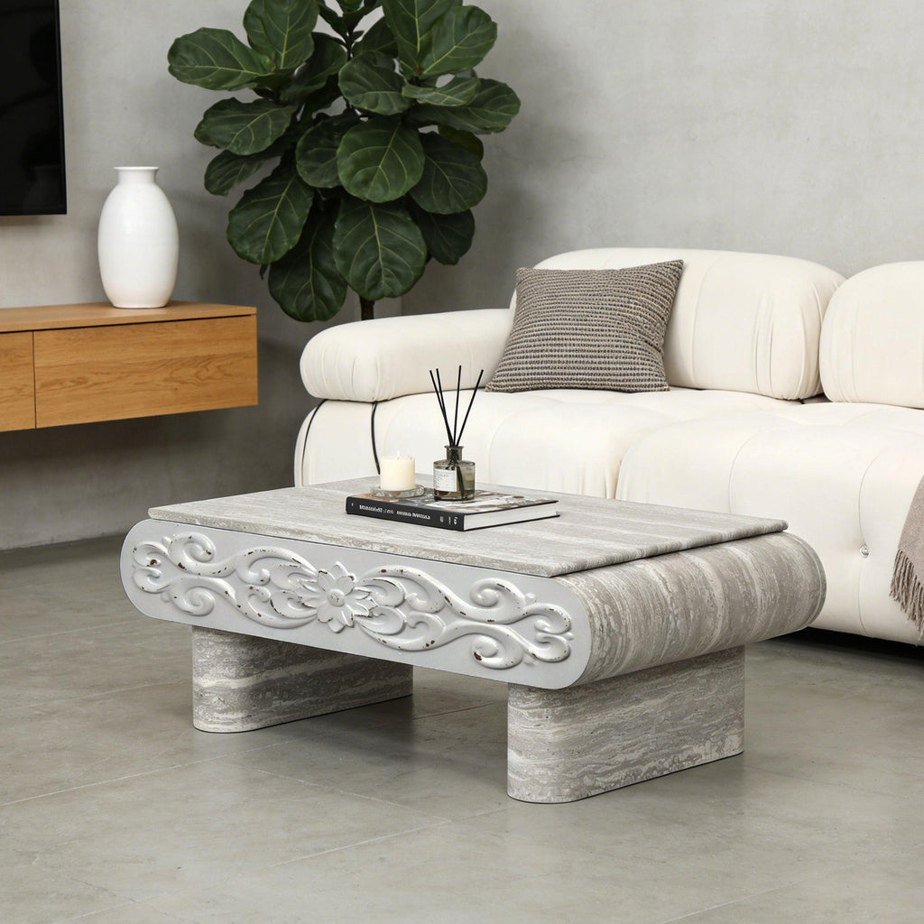 Lift Top Coffee Table with Storage - Modern Design.