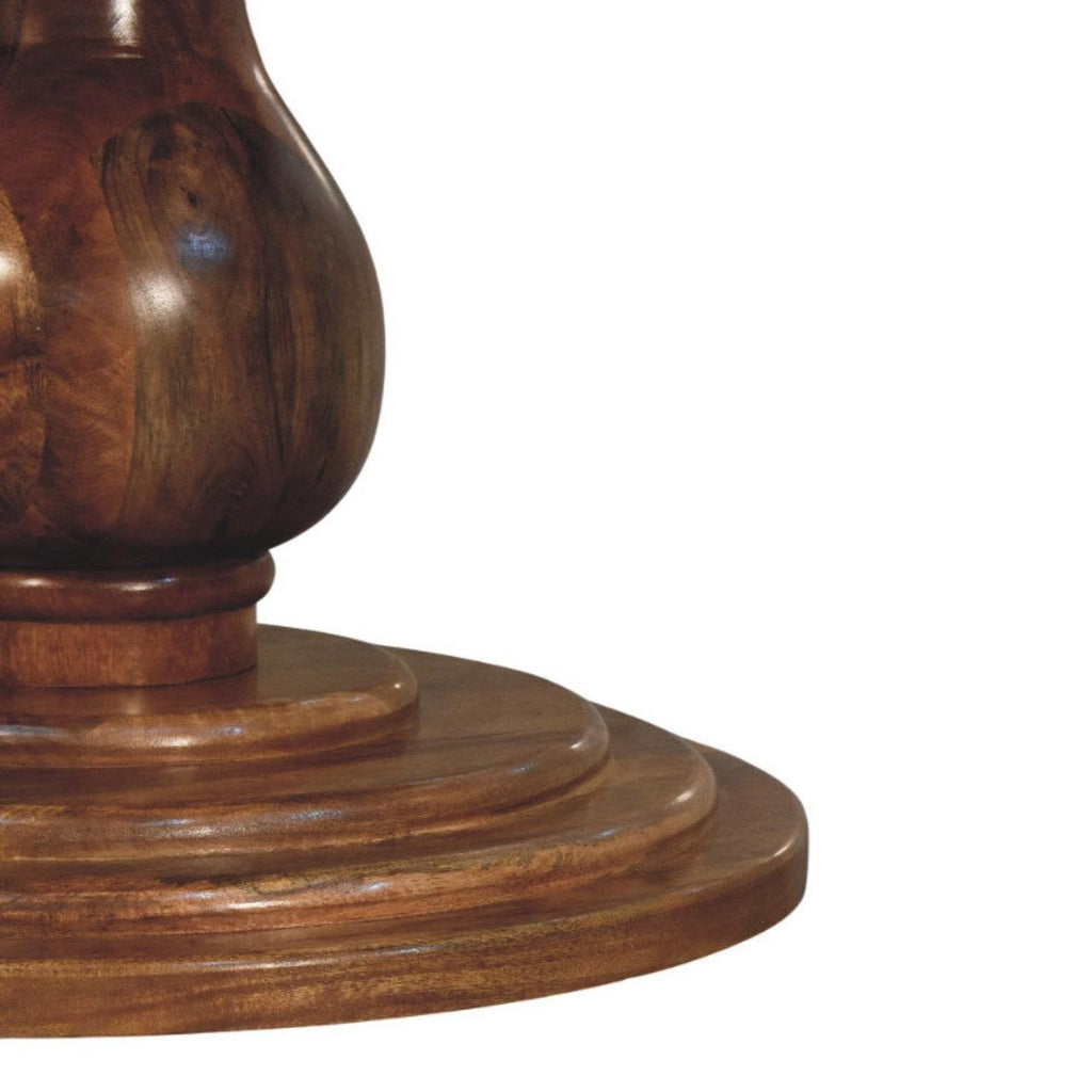 Solid Wood Round Dining Table - Belmont by Artisan Furniture.