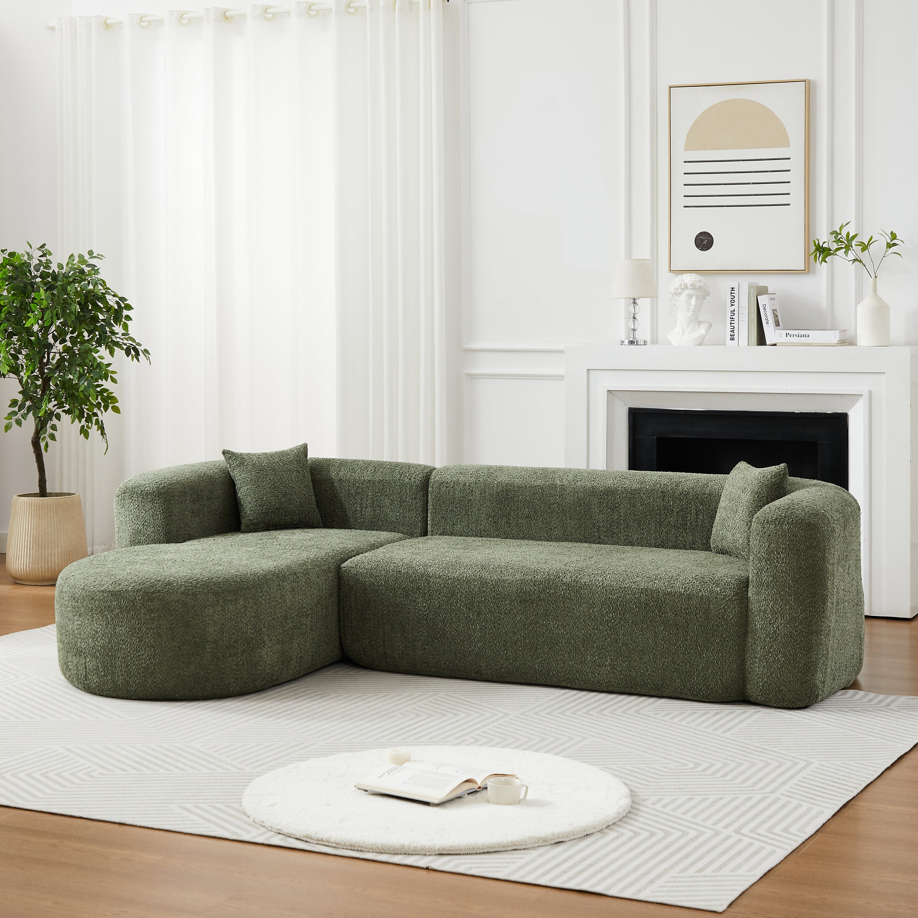 Modular Sectional Sofa - Modern Cloud Couch for Living Room