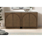 Mid-Century Modern Sideboard Cabinet for Living Room Storage.