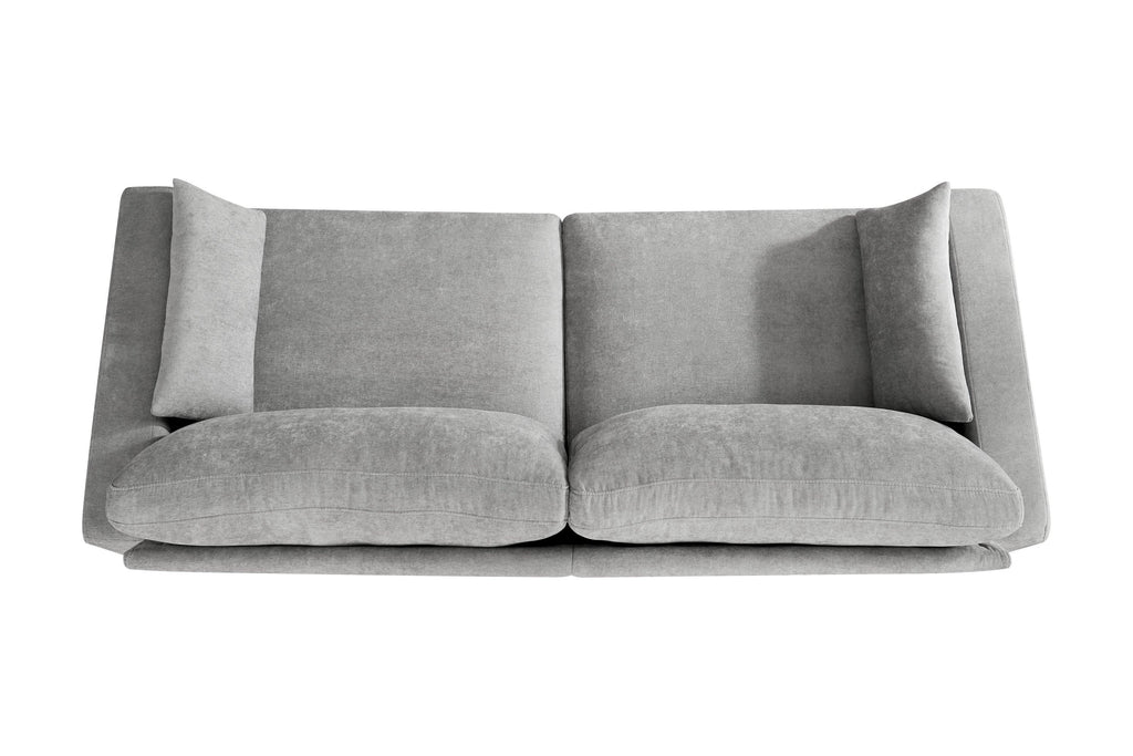 Modern Loveseat Sofa for Small Spaces with Removable Cover.
