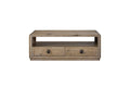 Knotty Oak Drawer Cocktail Table for Your Living Room.
