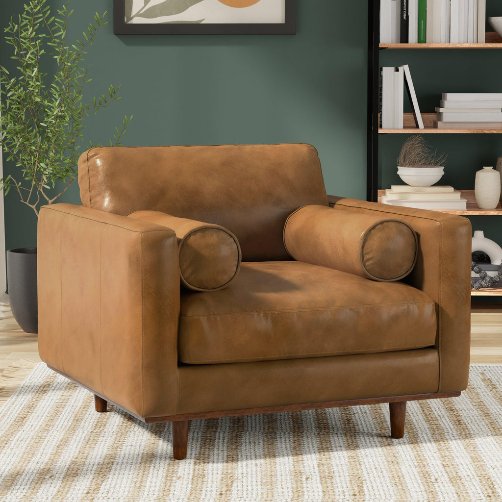 Morrison Mid-Century Modern Armchair - 42" Wide.