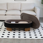 43.7" Modern Coffee Table with Hidden Storage - Perfect for Living Room.