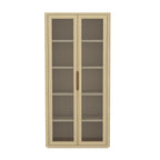 Rivington 38' Bookcase Cabinet in Natural Oak