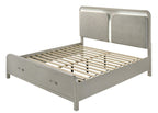 Aria Modern Storage King Bed with Drawers.