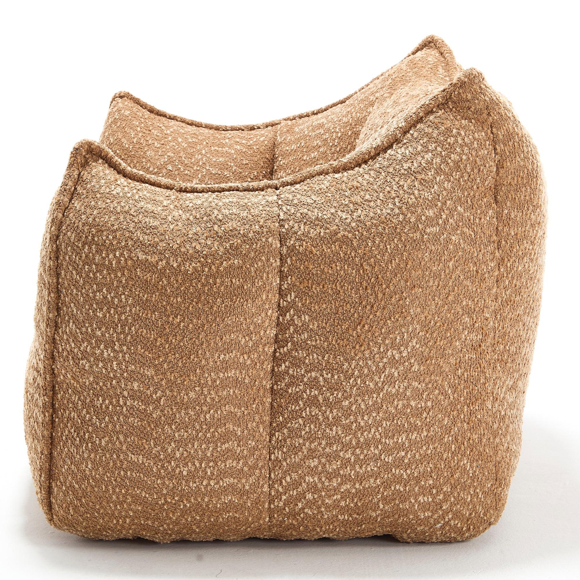 Adult Coffee Chenille Bean Bag Chair, 47.2x36.2x30.7in.