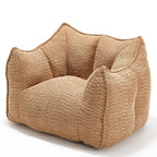 Adult Coffee Chenille Bean Bag Chair, 47.2x36.2x30.7in.