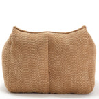 Adult Coffee Chenille Bean Bag Chair, 47.2x36.2x30.7in.