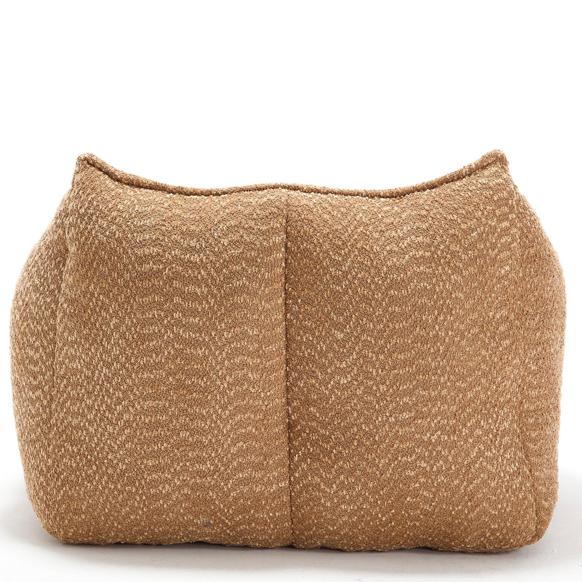 Adult Coffee Chenille Bean Bag Chair, 47.2x36.2x30.7in.