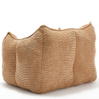 Adult Coffee Chenille Bean Bag Chair, 47.2x36.2x30.7in.
