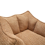 Sofa chairs with highly resilient foam for living rooms and bedrooms, comfortable square lazy sofas, sofas for adults to play, read and watch TV