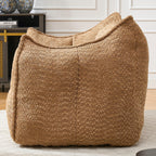 Adult Coffee Chenille Bean Bag Chair, 47.2x36.2x30.7in.